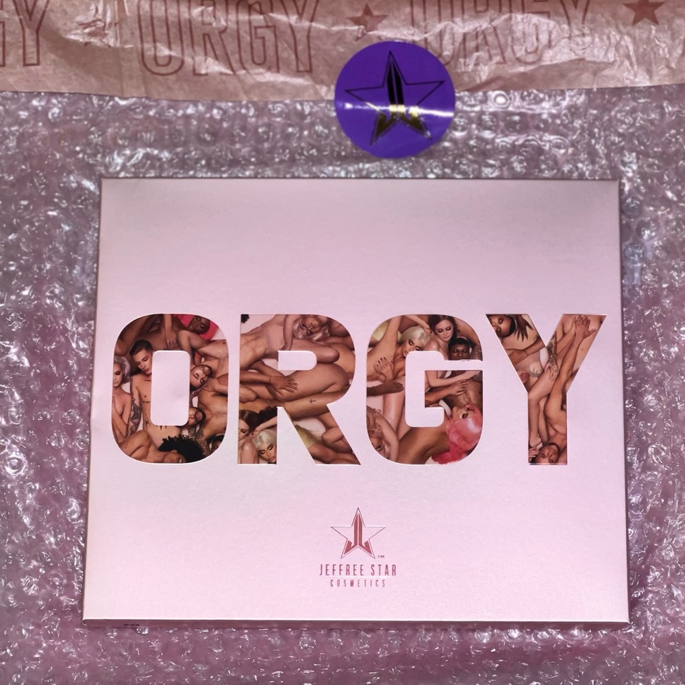 Jeffree Star Cosmetics “Orgy” palette BNIB